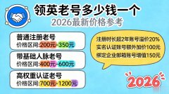 领英老号多少钱一个？2026最新价格参考